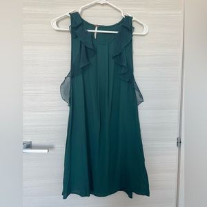 🔥 2 for 20$ / Free People Flowy Green Dress